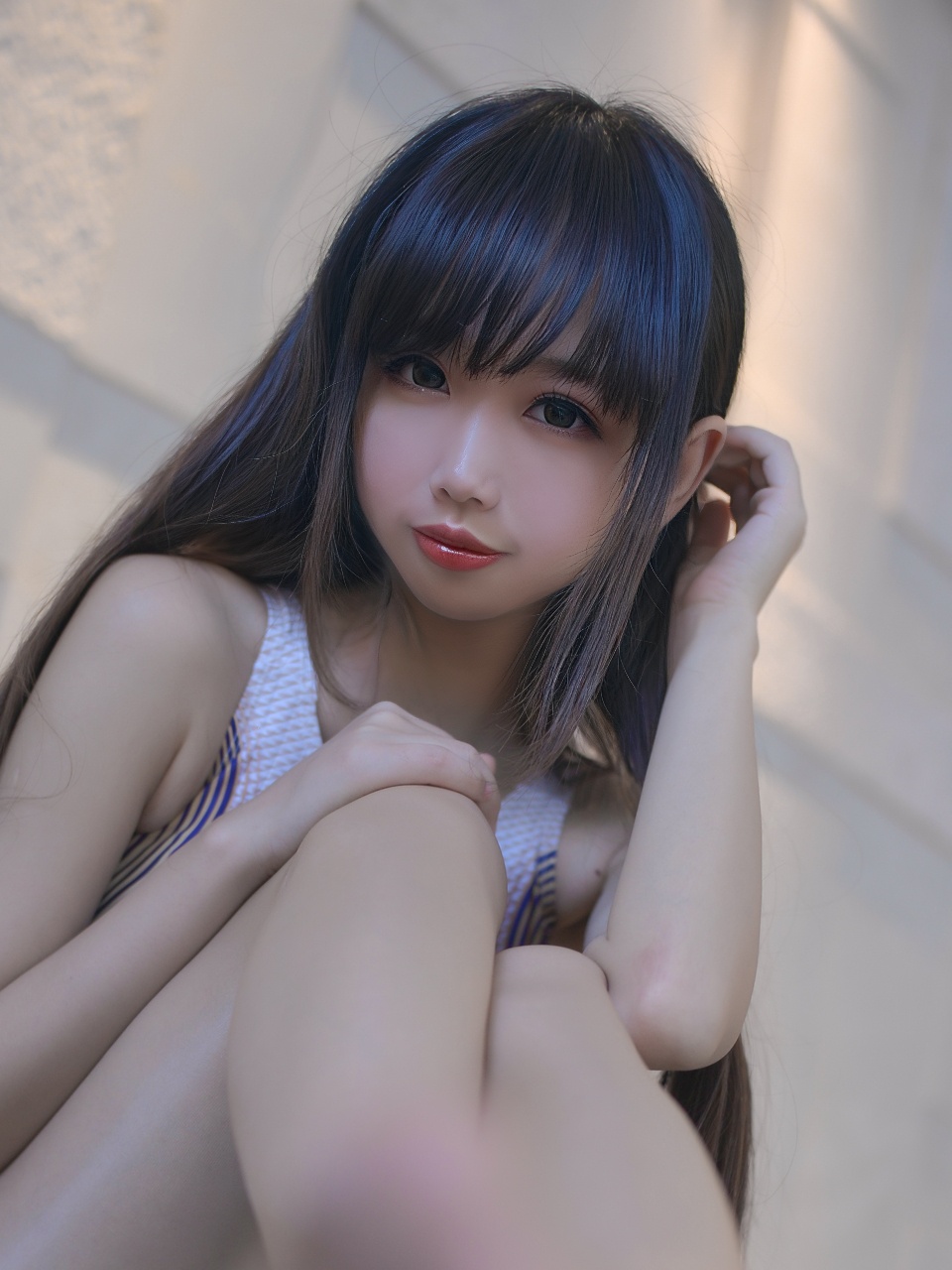 雪琪SAMA 泳池写真