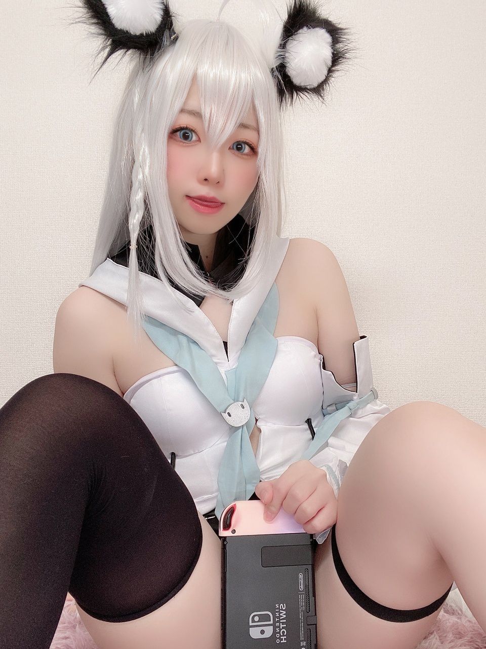 RizunaShirakami Fubuki (Hololive)