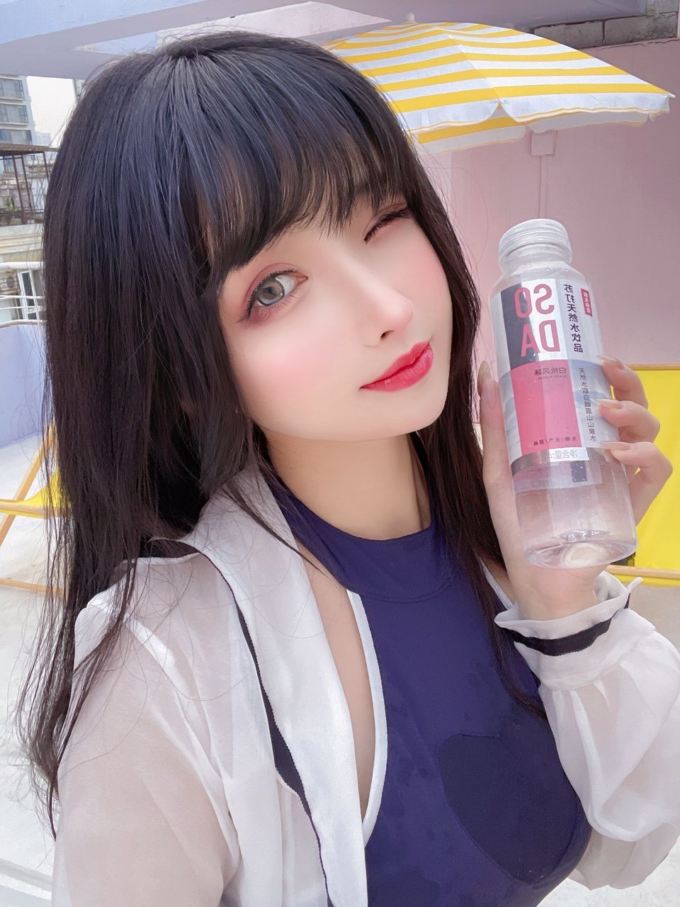 rioko凉凉子 天台竞泳